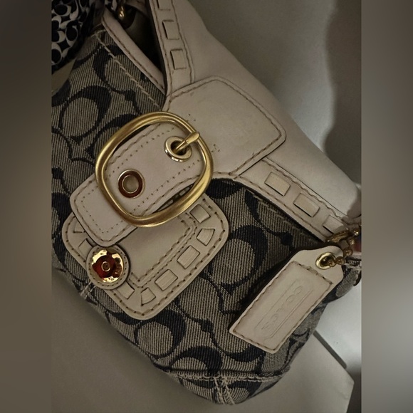 Coach Denim Tattersall Bleeker - Picture 8 of 10